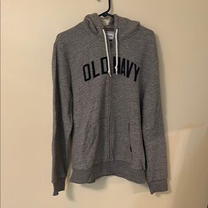Old Navy Charcoal Full-Zip Hoodie